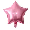Luz de estrella de cinco puntas de 18 pulgadas cumpleaños de cricket decoración de boda globo de película de aluminio venta al por mayor diseño de actividad globo de aire flotante venta al por mayor