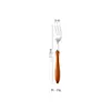 Conjunto de Talheres de Aço Inoxidável 304 com Cabo de Madeira, Faca, Garfo e Colher, Estilo Japonês, Madeira Asa de Frango, Conjunto de Talheres, Faca e Garfo para Bife Ocidental, Colher de Sobremesa de Madeira Maciça