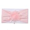 Acessórios de cabelo infantis estilo europeu flor de borda queimada em rede faixa de cabelo de nylon para bebês acessórios fofos para bebês tiara embalagem independente
