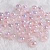 Cuentas redondas de color acrílico hechas a mano material para aretes DIY aretes caseros aretes pulsera cuentas sueltas con cuentas accesorios