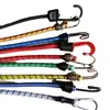 Los fabricantes suministran productos atados cuerda de equipaje de látex cuerda elástica elástica cuerda elástica para bicicleta cuerda de equipaje de color