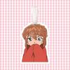 Detective Conan Kudo Shinichi Kaitou Kid Haibara Ai Etiqueta de Bagagem Pingente de Mochila Chaveiro Decoração de Emblema