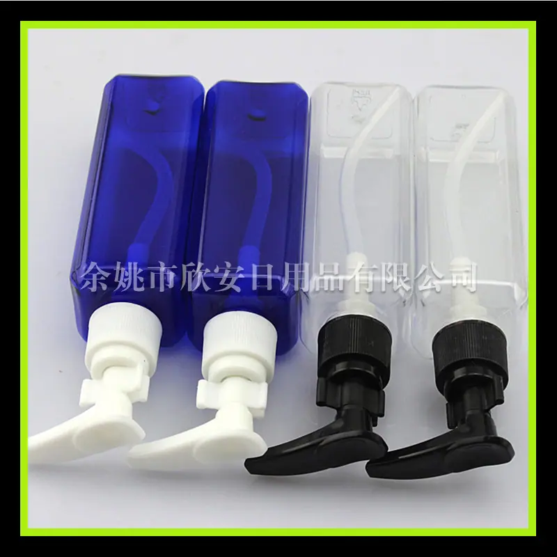 100ml 方瓶+ 夹子泵20mm