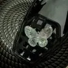 Acessórios de Flor de Sapato de Cristal Resistentes Estilo Coreano com Lantejoulas Bordadas, Franjas de Cristal Exquisite de Estilo Leve de Luxo