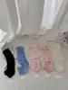 Cubrepies estilo ballet serie miu verano finos suaves adelgazantes medio pie punta abierta JK lazo apilables calcetines largos