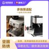 Cepillo Limpiador para Cafetera, Antiescaldado, Desmontable, Semiautomático, Soporta Cepillos de Café Personalizados