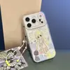 Bufanda Linda Estilo Hada Estuche Pequeño de Otoño Adecuado para iPhone 17 Pro Max, Apple 16 Pro/15, Estilo Coreano Portátil