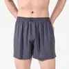 Pantalones Casuales para Hombre, Ropa Interior de Seda Helada, Calzoncillos Bóxer para Hombre, Shorts Holgados, Ropa de Dormir, Secado Rápido