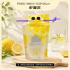 Sacos para bebidas foscos, sacos descartáveis para milk tea com alça, sacos stand-up para suco 250/500ml, sacos transparentes com bico dosador