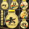 Medalhas de metal personalizadas para eventos esportivos escolares, atividades de jardim de infância, medalhas de honra, competições infantis, medalhas comemorativas de maratona