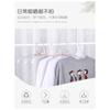 Percha plegable multifuncional para el hogar, balcón, ropa para colgar, viaje, portátil, sin costuras, soporte para secar ropa.