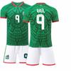 2526 Uniforme de Fútbol Local de México No. 14 Casa 16 Jersey Verde 9 Raúl 22 Loserano Traje