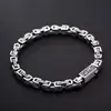 Anel com Padrão de Dragão e Mantra de Seis Caracteres Pulseira Anel dentro de Anel Masculina Tendência Retrô Hip-Hop Personalidade Simples Pulseira com Mantra de Seis Caracteres