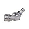 Amazon Hidrolavadora de Alta Presión Pistola de Agua Accesorios Latón 1/4 Giratorio Ajuste de Giro de 5 Velocidades 180 Grados Conector Rápido