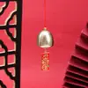 Todo va bien Colgante de Campana de Aleación de Metal Decoración de Buena Suerte para Año Nuevo Buena Suerte para Casa Nueva Campana Escolar de Buena Suerte Carrillón de Viento Campana