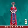 56 trajes de minorías étnicas para hombres y mujeres adultos, trajes de actuación de danza de Xizang, Miao, Yao y Tujia