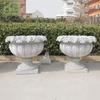 Proveedores de Macetas de Piedra Granito, Fabricantes de Macetas para Jardines y Zonas Residenciales, Varios Estilos y Diseños, Stock al por Mayor Disponible