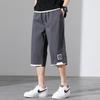 Shorts Masculino Verão Nova Moda Soltos Finos Cropped Calças Respiráveis Plus Size Esporte Casual Calças Masculinas