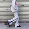 Diretamente do Fabricante Nova Coleção Primavera 2026 Calças Casuais Patchwork Xadrez Unissex Largas Retas Calças de Moletom Esportivas