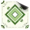 Alfombrilla de ratón transfronteriza, alfombrilla de mahjong con patrón floral personalizado, alfombrilla de mesa para ajedrez y juegos de mesa, alfombrilla de mahjong europea y americana, estilo americano XU