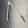 Pinza para alimentos de acero inoxidable 30 cm pinza de panadería pinza para ensaladas pinza para toallas para uso doméstico comida rápida