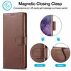 Adecuado para Samsung S21Ultra Patrón de Becerro Color Puro Funda de Cuero para Teléfono Móvil Cartera con Almacenamiento de Tarjetas Flip Cubierta Protectora Exportación