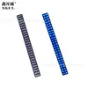 Luces de Letrero Largas de Tira con 81 LEDs para KTV Bar Performance, Luces Inteligentes Lavadoras de Pared Auto-Móviles Controladas por Voz