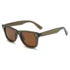 Gafas de Sol Polarizadas de Moda Transfronterizas Bisagra de Metal Caja Mi Uñas Gafas para Hombre Tendencia Conducción Gafas con Protección UV