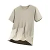 Ropa de Secado Rápido para Hombres Verano 2026 Ropa Deportiva al Aire Libre para Hombres Fitness Nueva Camiseta de Manga Corta con Cuello Redondo Camiseta Tendencia de Seda de Hielo para Hombres
