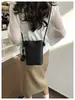 Bolso Retro Francés Anudado para Mujer, Bolso Pequeño Transpirable de Verano con Ajour, Bolso de Mano de Alta Gama para Viajes, Billetera