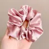 Scrunchie Doce Estilo Francês para Mulheres, Elástico de Cabelo Versátil Ruched de Renda de Alta Qualidade, Faixa para Coque, Corda para Rabo de Cavalo