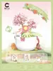 Senbao 611050 Caja de Música de Té de Flores Juguete de Ensamblaje Infantil Compatible con Bloques de Construcción de Juguete de Alta Calidad Regalo de Flores Venta al por Mayor