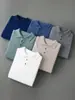 Suéter de lã pura outono e inverno 2026 masculino gola polo camisa base de tricô cor sólida pulôver lapela solta suéter tamanho grande