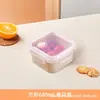 Lonchera de Paja de Trigo, Tazón para Conservar Frescura, Caja para Conservar Frescura, Caja de Almacenamiento Sellada, Lonchera para Frutas, Tazón para Fideos Instantáneos de Estudiante con Tapa
