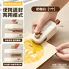 Mini Seladora, Pequena Ferramenta de Selagem para Conservação de Lanches na Cozinha Doméstica, Gadget Portátil de Clipe Selador para Lanches