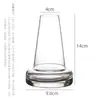 Jarrón Escandinavo Ins Simple Creativo Transparente Vidrio Recipiente Hidropónico Arreglo Floral Escritorio Oficina Adornos Botella de Vidrio
