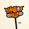 Caixa de Almoço de Polpa de Halloween Decoração de Bolo Fantasma Engraçado Demônio Abóbora Pom-pom Chapéu Pequeno Acessórios de Inserção