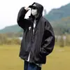 Ropa Funcional de Carga Estilo Americano para Hombre Primavera y Otoño Exterior Holgada Chaqueta de Pareja Marca de Moda Todo Fósforo Casual Cortavientos