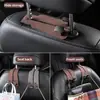 Gancho para coche gancho pequeño de almacenamiento en el respaldo del asiento de coche gancho trasero metálico multifuncional para coche de gamuza