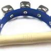 Campana de mano material didáctico para lecciones de música actuación infantil baile campana de mano instrumento musical Orff campana de mano de plástico Campana