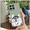 Para Capa de Celular Huawei Glory Play 60 Plus Feminina Casal Engraçada Homens e Mulheres Desenho Animado Nova Criativa Vermelha