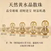 Dinastia Tang Jade Natural Hetian Ping An Kou Pingente Acessórios DIY de Cristal Obsidiana Prateada Pedra Olho de Tigre Colar de Jade Pingente Pequeno