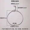 Pulsera semiacabada de plata pura S925 con cadena de extensión, pulsera de cadena de hueso de serpiente, accesorios para manualidades, pulsera chapada en oro