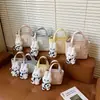 Bolsa Saco Estampada de Bolinhas para Mulheres 2026 Nova Moda Bolsa de Ombro Transversal Bolsa de Mão Bolsa de Mão Casual para o Dia a Dia