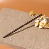 Vintage Mori Fruta Seca Fruta Moda Distinctivo Tocados Madera Largo Mujer Antiguo Pasador Accesorios para el Cabello Sentido Avanzado Mayoreo