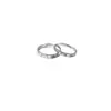 Plata de Ley S999 Capturará Tu Corazón Par de Anillos de Boda Par Anillo Abierto de Lujo Ligero Nicho Femenino Sensación de Gama Alta Joyería para Manos Dropshipping