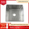 Bacia estrela de aço inoxidável balde de água feito à mão bacia de lavar louça de cozinha espessada formato especial pia de aço inoxidável 304