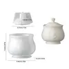 Pote de Armazenamento Vintage em Relevo Chunqi com Tampa Molde de Silicone para DIY Recipiente para Vela de Gesso Aromaterápico Molde