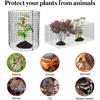 DIY Árvore de Ferro e Protetor de Flores Grade de Proteção para Plantas Folha Ferramenta de Jardim Proteção de Plantas