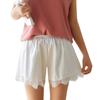 2024 Verão Anti-reflexo Calças de Segurança Femininas Renda Tripla Calças Leggings Calças de Seguro Shorts Soltos